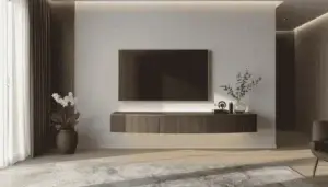 simple small living room ideas with tv floating wall stand