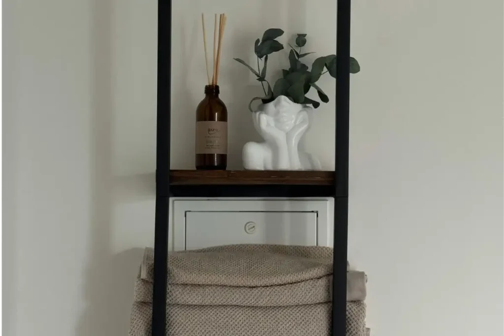 over the door bathroom organizer for renters with no cabinet space