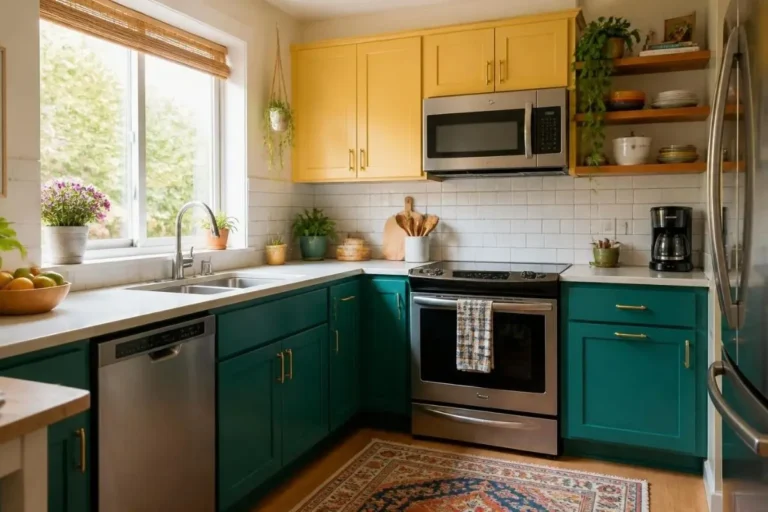 WEB PLUSE | Smart styling, Interior Design, Home decor ideas 1 Simple Kitchen Design at Low Cost layout for small house.